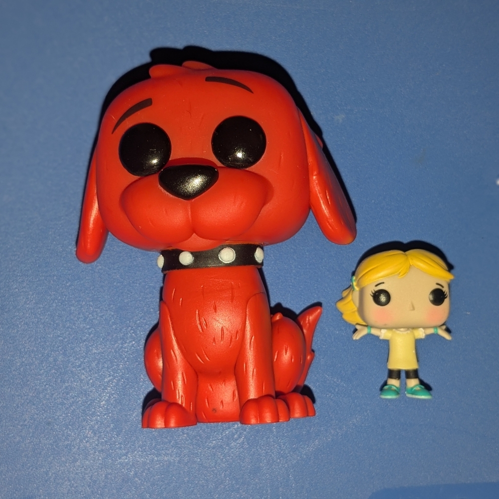 Clifford and Emily Funko
